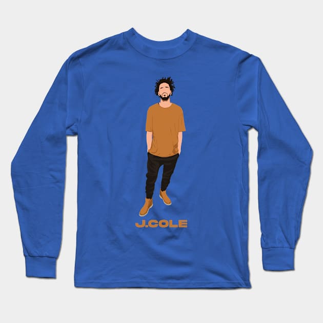 Hip Hop : Cole Long Sleeve T-Shirt by origin illustrations